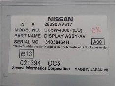 Recambio de navegador para nissan primera berlina (p12) referencia OEM IAM 28090AV617  