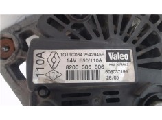 Recambio de alternador para renault megane ii (bm0/1_, cm0/1_) 1.5 dci (bm0f, cm0f) referencia OEM IAM 8200386806 TG11C034254294