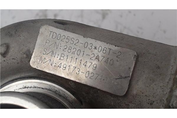 Recambio de turbo para hyundai i30 (fd) 1.6 comfort referencia OEM IAM TD025S203 282012A740 