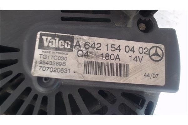 Recambio de alternador para mercedes-benz clase e (bm 211) berlina 3.0 e 280 cdi (211.020) referencia OEM IAM A6421540402 TG17C0