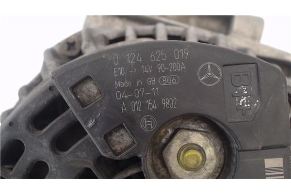 Recambio de alternador para mercedes-benz clase e (bm 211) berlina 2.7 e 270 cdi (211.016) referencia OEM IAM A0121549802 124625