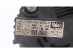 Recambio de alternador para renault kangoo i (f/kc0) 1.5 dci (kc07) referencia OEM IAM 8200385098 2542946B 