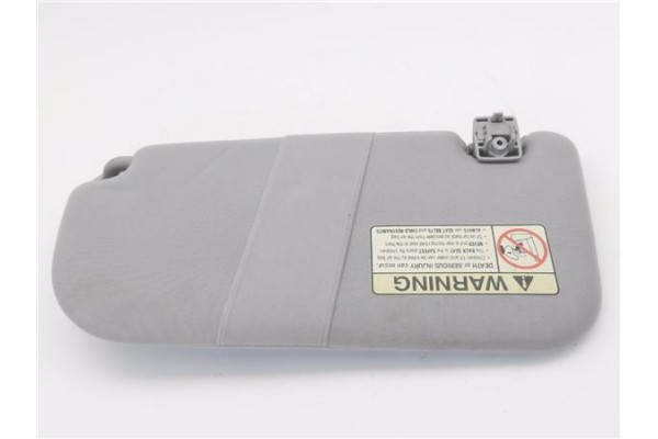 Recambio de parasol derecho para kia sportage (km) 2.0 crdi referencia OEM IAM 852011F060LX  