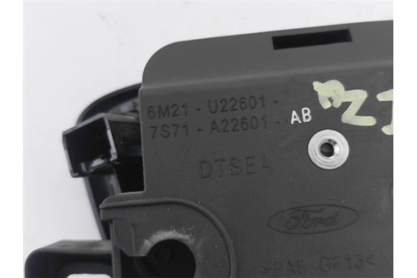 Recambio de manilla int. puerta trasero izquierda para ford galaxy (ca1) 2.0 tdci referencia OEM IAM 6M21U22601 7S71A22601 