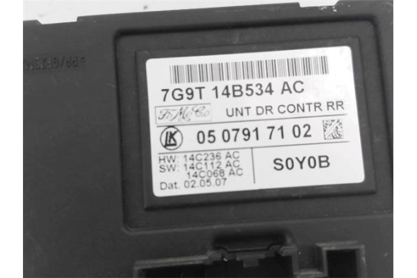 Recambio de módulo electrónico para ford galaxy (ca1) 2.0 tdci referencia OEM IAM 7G9T14B534AC 507917102 