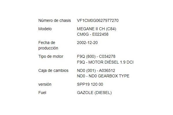 renault megane ii (bm0/1_, cm0/1_) del año 2004