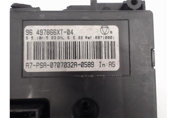 Recambio de mandos climatizador para peugeot 207 referencia OEM IAM 96497866XT/0707032A 69710001 