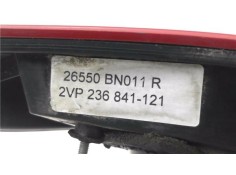 Recambio de piloto trasero derecho para nissan almera (n16/e) 2.2 di referencia OEM IAM 26550BN011R 2VP236841121 