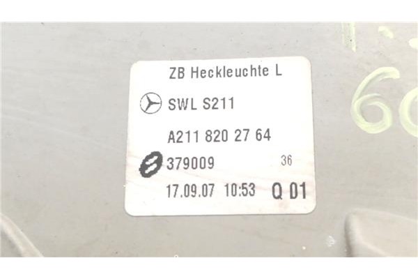 Recambio de piloto trasero izquierdo para mercedes-benz clase e (bm 211) berlina 3.0 e 280 cdi (211.020) referencia OEM IAM A211