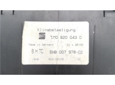Recambio de mandos calefaccion / a.a. para seat leon (1m1) 1.9 tdi referencia OEM IAM 1M0820043D 5HB00797802 
