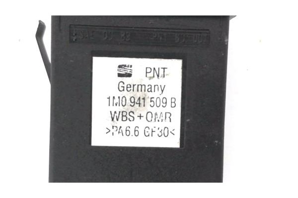 Recambio de interruptor luces emergencia para seat leon (1m1) 1.9 tdi referencia OEM IAM 1M0941509B  