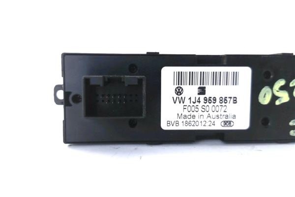 Recambio de mando elevalunas delantero izquierdo para seat leon (1m1) 1.9 tdi referencia OEM IAM 1J4959857B F005S00072 
