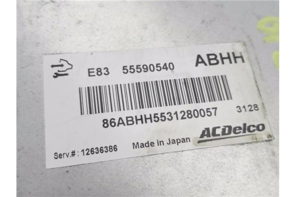 Recambio de centralita para opel corsa d 1.2 referencia OEM IAM 55590540  