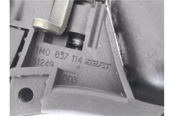 Recambio de manilla int. puerta delantero derecha para seat leon (1m1) 1.9 tdi referencia OEM IAM 1M0837114  