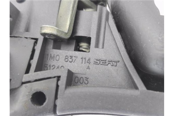 Recambio de manilla int. puerta trasero derecha para seat leon (1m1) 1.9 tdi referencia OEM IAM 1M0837114  