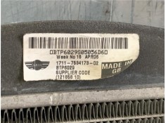 Recambio de radiador agua para mini mini (r50,r53) 1.6 cooper s referencia OEM IAM 17117570489 1,71175E+12 