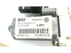 Recambio de motor elevalunas trasero derecho para volkswagen touran (1t1) 2.0 tdi referencia OEM IAM 1K0939704B 993425100 