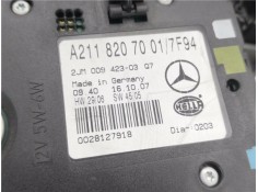 Recambio de luz delantero central techo para mercedes-benz clase e (bm 211) berlina 3.0 e 280 cdi (211.020) referencia OEM IAM A
