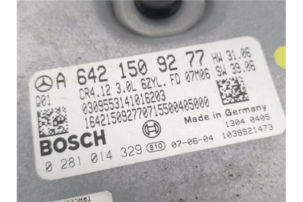 Recambio de centralita para mercedes-benz clase e (bm 211) berlina 3.0 e 280 cdi (211.020) referencia OEM IAM A6421509277 281014