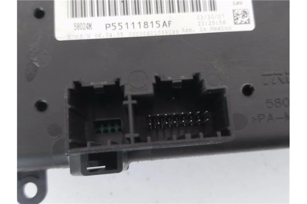Recambio de mandos calefaccion / a.a. para chrysler sebring berlina 2.0 crd limited referencia OEM IAM P55111815AF  