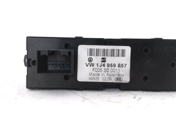 Recambio de mando elevalunas delantero izquierdo para volkswagen passat berlina (3b3) 1.9 tdi referencia OEM IAM 1J4959857 F005S