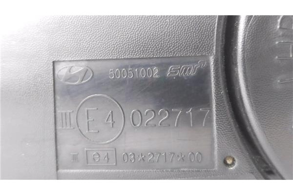 Recambio de retrovisor derecho para hyundai i10 (pa) 1.2 classic referencia OEM IAM 50051002 50060002 