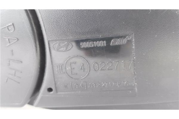 Recambio de retrovisor izquierdo para hyundai i10 (pa) 1.2 classic referencia OEM IAM 50051001 50060001 
