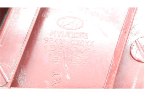 Recambio de piloto trasero izquierdo para hyundai i10 (pa) 1.2 classic referencia OEM IAM 924010X0XX  
