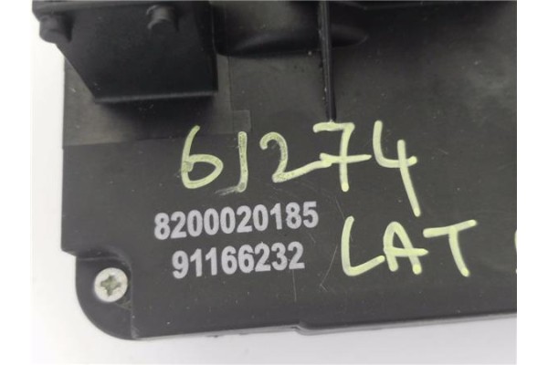 Recambio de cerradura puerta corredera derecha para opel vivaro 2.0 cdti referencia OEM IAM 8200020185 91166232 