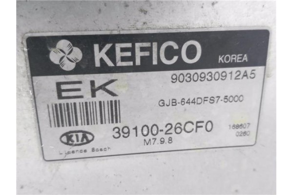 Recambio de centralita para kia rio (jb) 1.4 16v referencia OEM IAM 3910026CF0 9030930912A5 