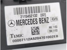 Recambio de modulo electronico para mercedes-benz clase e (bm 211) berlina 3.2 e 320 cdi (211.026) referencia OEM IAM 2115452132