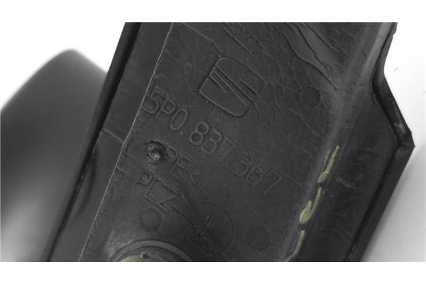 Recambio de retrovisor electrico izquierdo para seat altea xl (5p5) 1.6 tdi referencia OEM IAM 5P0837367  