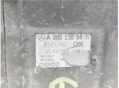 Recambio de compresor aire acond. para mercedes-benz clase a (bm 168) 1.7 170 cdi (168.008) referencia OEM IAM A0002309411 GE447