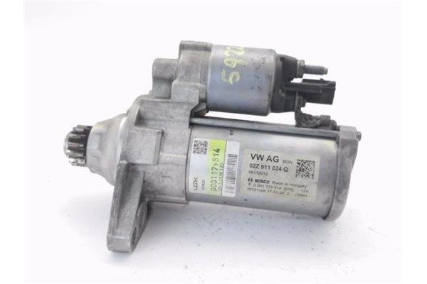 Recambio de motor arranque para volkswagen golf vi (5k1) 1.6 advance bluemotion referencia OEM IAM 02Z911024Q 1179514 