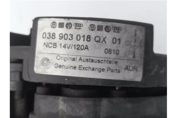 Recambio de alternador para volkswagen passat berlina (3b3) 1.9 tdi referencia OEM IAM 038903018QX  