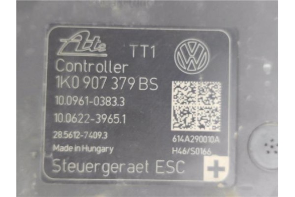 Recambio de nucleo abs para seat altea xl (5p5) 1.6 tdi referencia OEM IAM 1K0907379BS 1K0614517EG 