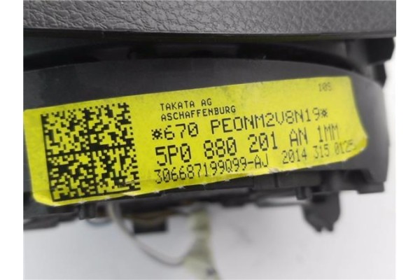 Recambio de kit airbag para seat altea xl (5p5) 1.6 tdi referencia OEM IAM 5P0880201AN 1K0909605T 