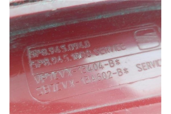 Recambio de piloto porton trasero derecho para seat altea xl (5p5) 1.6 tdi referencia OEM IAM 5P8945094D 5P8945108B 
