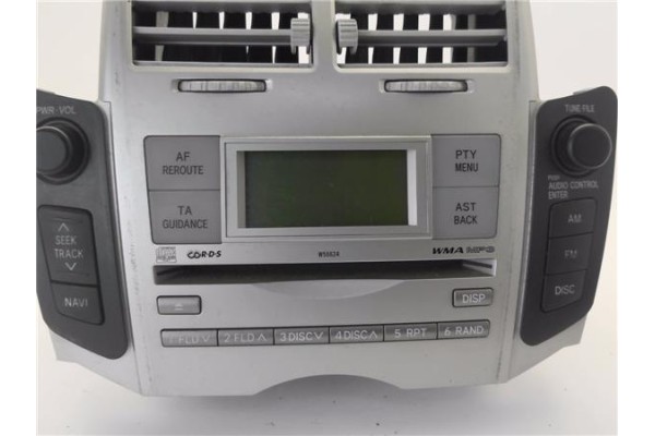Recambio de autoradio para toyota yaris (ksp9/scp9/nlp9) 1.3 vvt-i referencia OEM IAM 861200D120  
