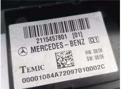 Recambio de caja fusibles/rele para mercedes-benz clase e (bm 211) berlina 2.7 e 270 cdi (211.016) referencia OEM IAM 2115457801