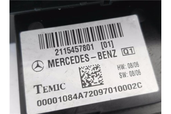Recambio de caja fusibles/rele para mercedes-benz clase e (bm 211) berlina 2.7 e 270 cdi (211.016) referencia OEM IAM 2115457801
