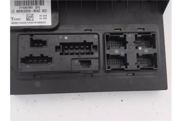 Recambio de caja fusibles/rele para mercedes-benz clase e (bm 211) berlina 2.7 e 270 cdi (211.016) referencia OEM IAM 2115457801