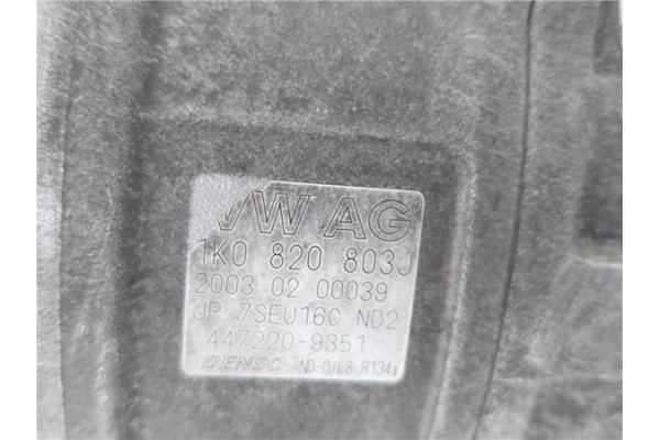 Recambio de compresor aire acond. para seat ibiza (6l1) 1.9 tdi referencia OEM IAM 1K0820803J 4472209351 