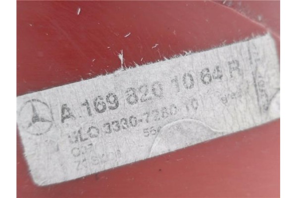 Recambio de piloto trasero derecho para mercedes-benz clase a (bm 169) 2.0 a 180 cdi (169.007) referencia OEM IAM A1698201064R  
