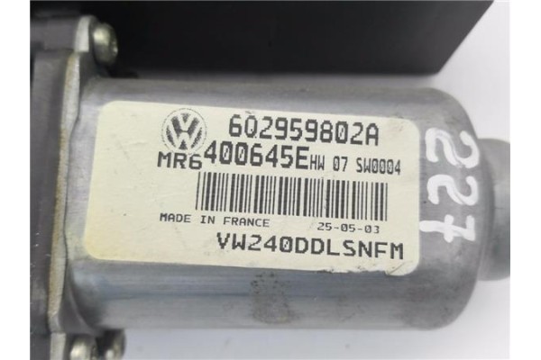 Recambio de motor elevalunas delantero izquierdo para volkswagen polo iv (9n1) 1.2 conceptline referencia OEM IAM 6Q02959802A 40