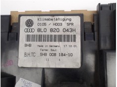 Recambio de mandos climatizador para audi a3 (8l) referencia OEM IAM (8L0820043H) (5HB008184-10) 