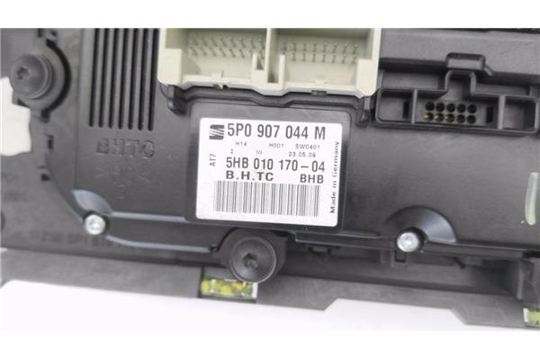 Recambio de consola para seat altea xl (5p5) 2.0 freetrack 4x4 referencia OEM IAM 5P1819110N 5P1858071C 