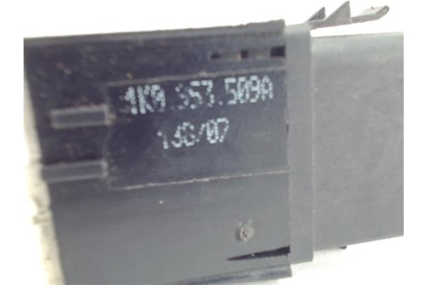 Recambio de interruptor luces emergencia para volkswagen golf v (1k1) 2.0 highline referencia OEM IAM 1K0953509A  