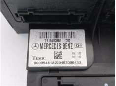 Recambio de caja fusibles/rele para mercedes-benz clase e (bm 211) berlina 3.2 e 320 cdi (211.026) referencia OEM IAM 2115453801