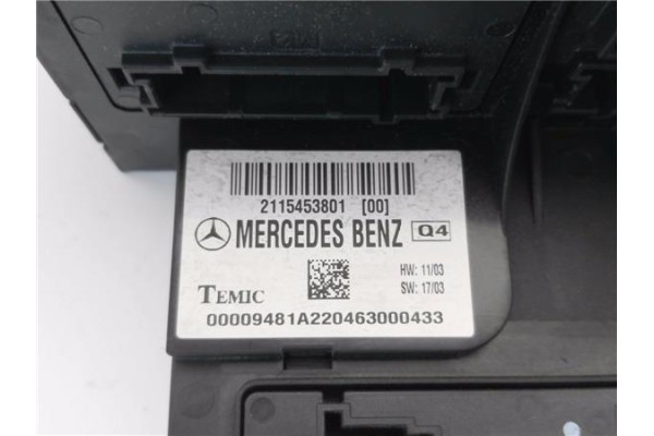 Recambio de caja fusibles/rele para mercedes-benz clase e (bm 211) berlina 3.2 e 320 cdi (211.026) referencia OEM IAM 2115453801